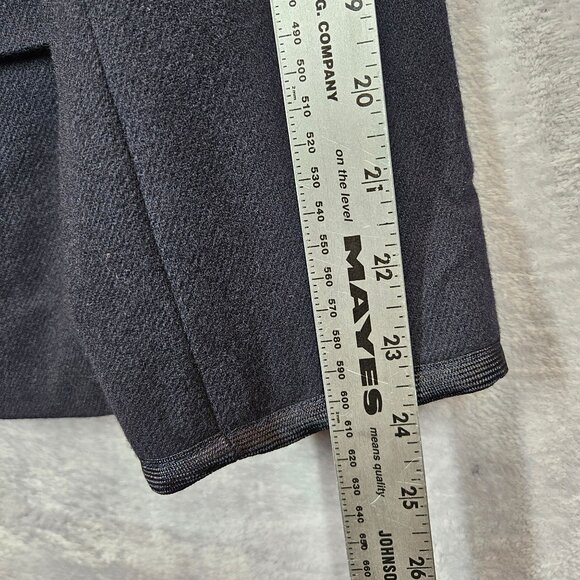 CW  Black Blazer Pant 100% Wool Suit Set Womens 12 Career Office classy classic - Picture 8 of 16